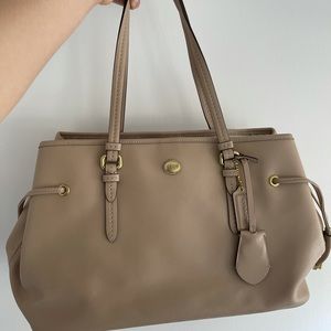 Beige Coach Bag